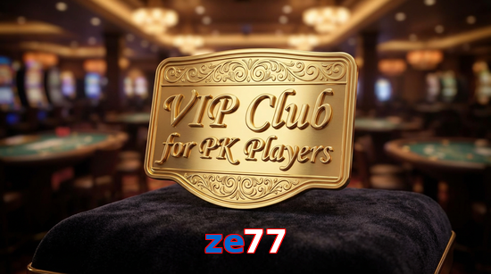 Main screen of Ze77 vip page for PK players